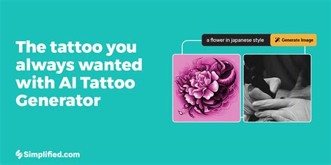 Free Online AI Tattoo Generator.